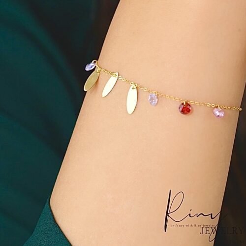 Bracelet asile en or 18k riny.ma